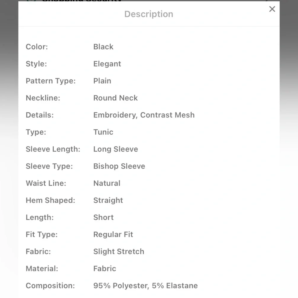 NWOT-Black Lace Dress - Picture 7 of 8